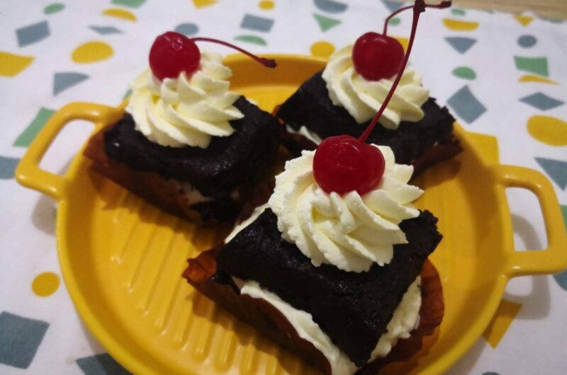 Fudgy Black Forest Bars