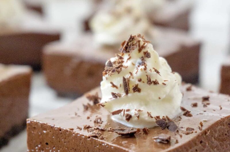 French Silk Pie Bars