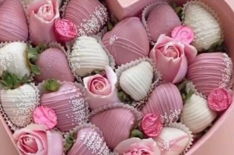 Dubai Chocolate Strawberry Dip