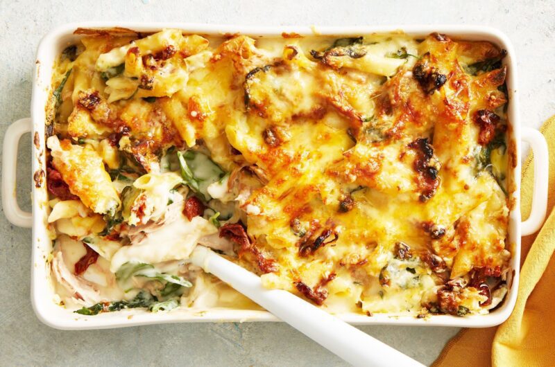 Creamy Tuna Florentine Pasta Bake