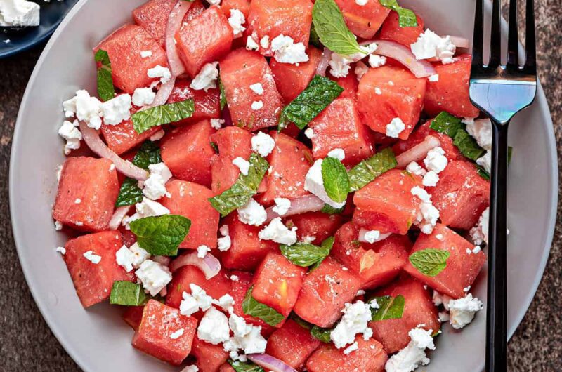 Watermelon Salad with Feta