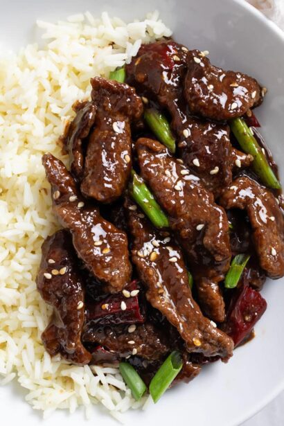 Mongolian Beef Mongolian Bee