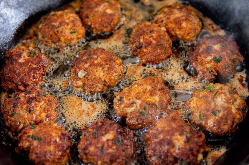 German Hamburgers (Frikadellen)