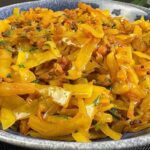cabbage sabzi in bowl
