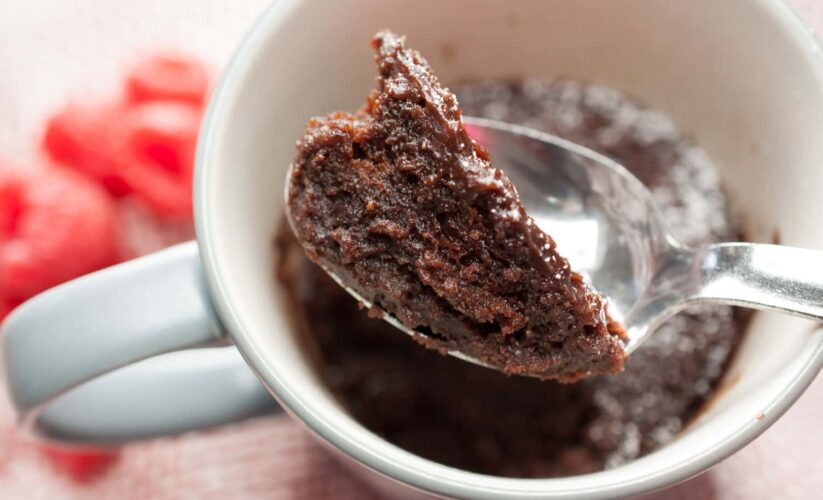 No Egg Chocolate Mug Cake