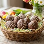 peanut butter easter eggs chocolate coated