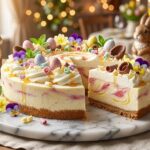 no-bake easter cheesecake