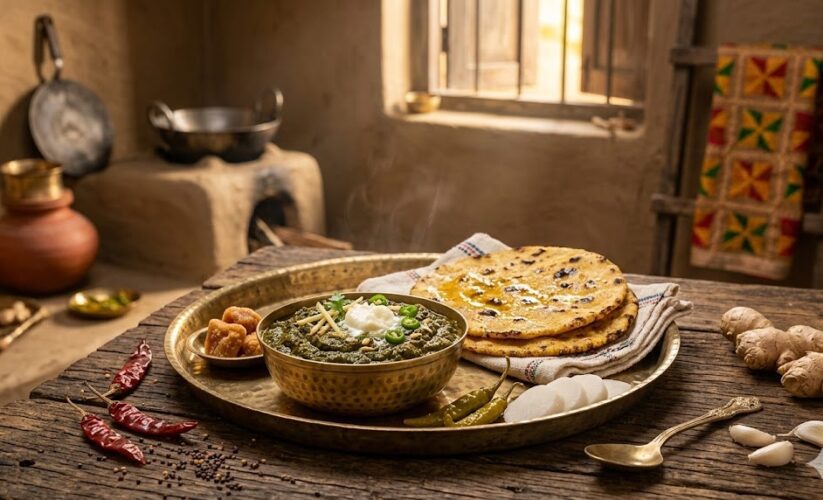 Authentic Sarson Ka Saag Recipe for Baisakhi Celebration