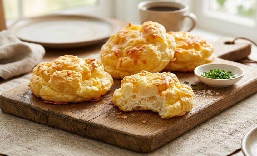 Cheese & Egg Cloud Keto Bread