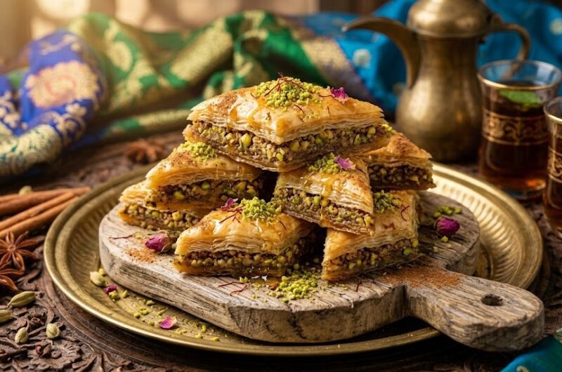 Homemade Baklava Recipe for Eid Celebration