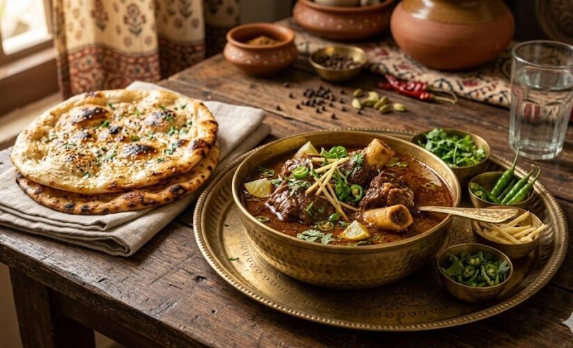 nihari curry bowl