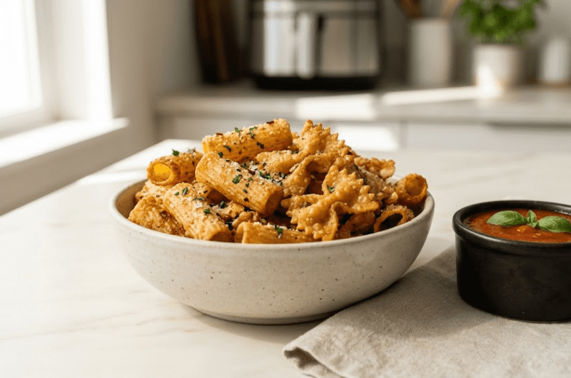 Air Fryer Pasta Chips