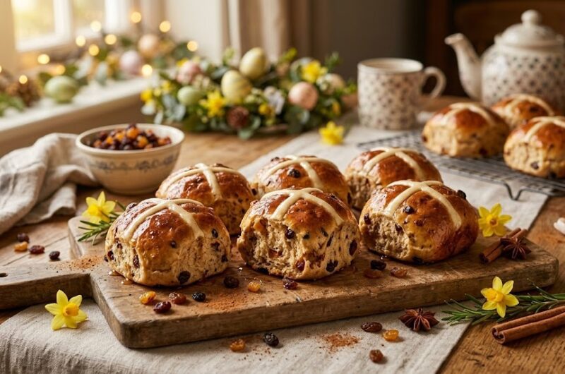 Traditional Hot Cross Buns Recipe