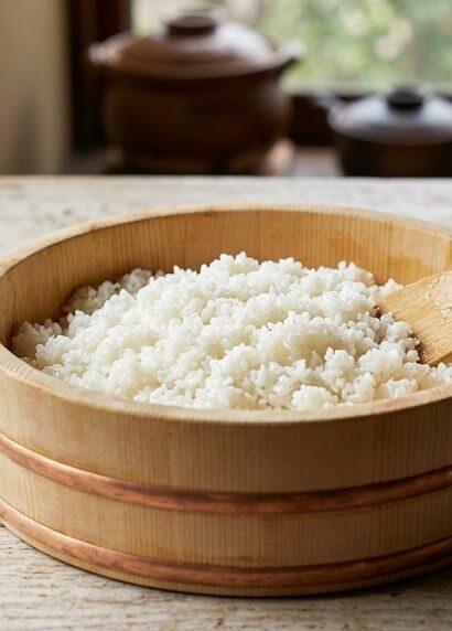 homemade sushi rice sticky texture