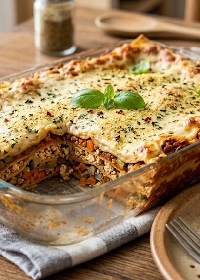 best vegan lasagna with layers