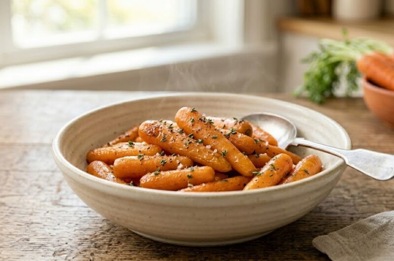 Buttery Cooked Carrots