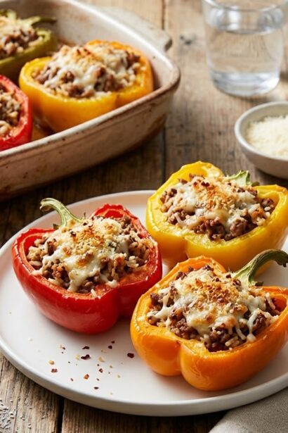 peperoni ripieni neapolitan stuffed peppers