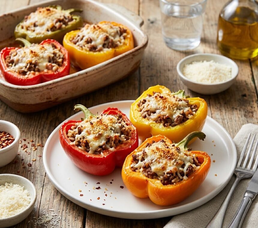peperoni ripieni neapolitan stuffed peppers