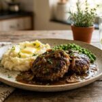 salisbury steak with onion gravy