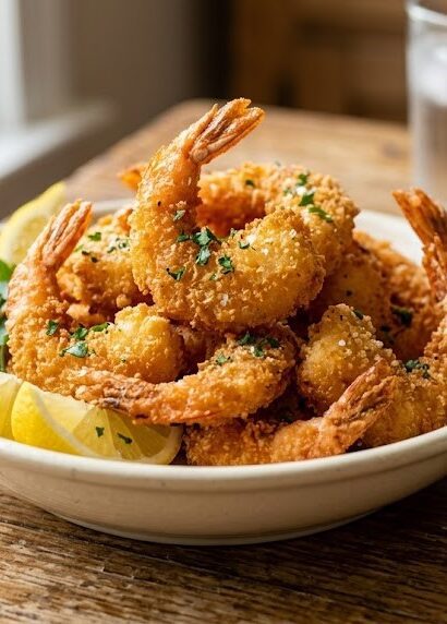 crispy fried shrimp basket