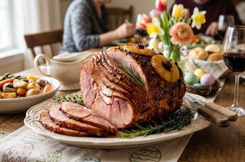 Glazed Easter Ham