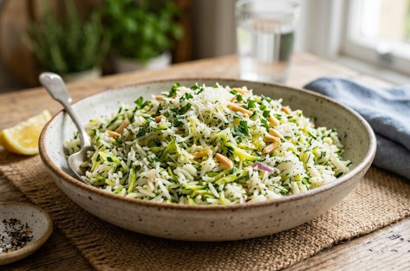 Cheesy Zucchini Rice