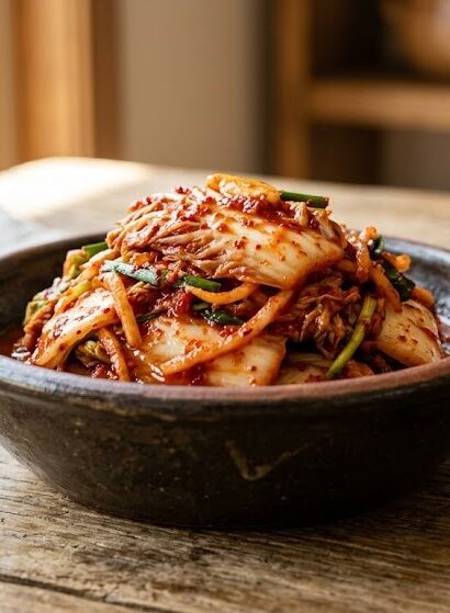 napa cabbage kimchi homemade korean dish