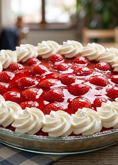 shoneys strawberry pie slice