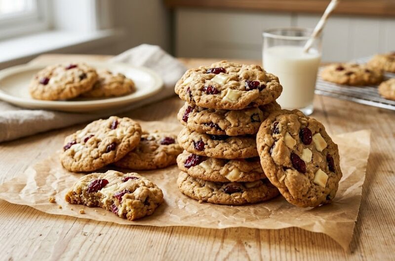 White Chocolate Cranberry Cookies