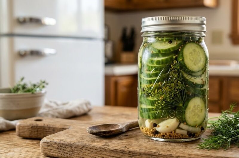 Refrigerator Pickles Recipe