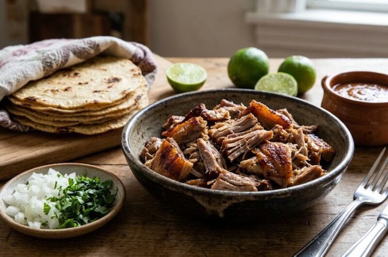 Authentic Mexican Slow Cooker Carnitas