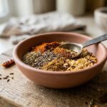 homemade spice blend bowl
