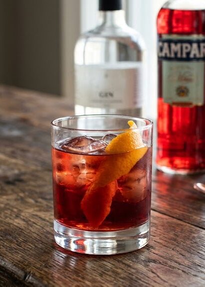 classic italian cocktail glass