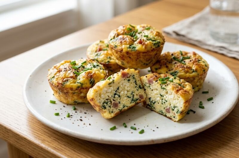 Egg Bites With Cottage Cheese