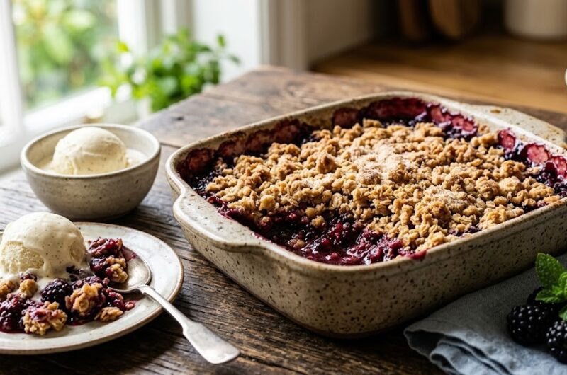 The Ultimate Easy Blackberry Crumble Recipe