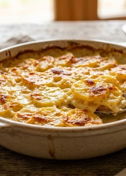 homemade au gratin potatoes