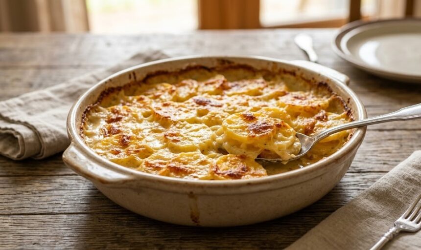 homemade au gratin potatoes