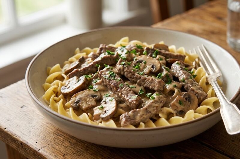 Beef Stroganoff Recipe
