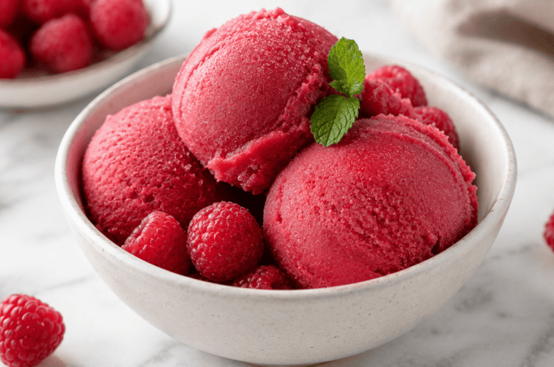 raspberry sorbet