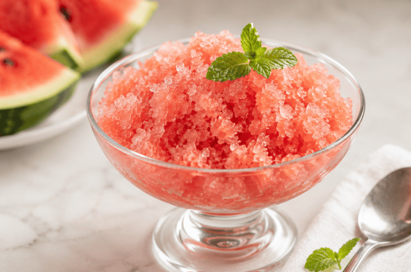 Watermelon granita