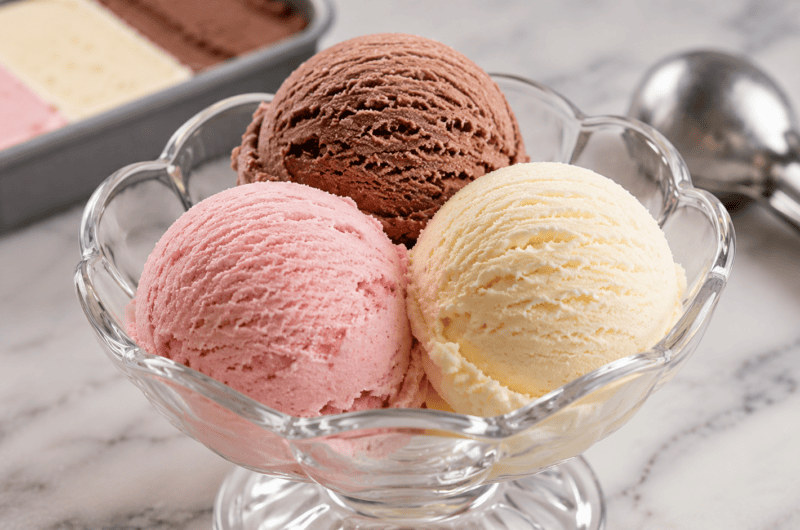 Neapolitan ice cream