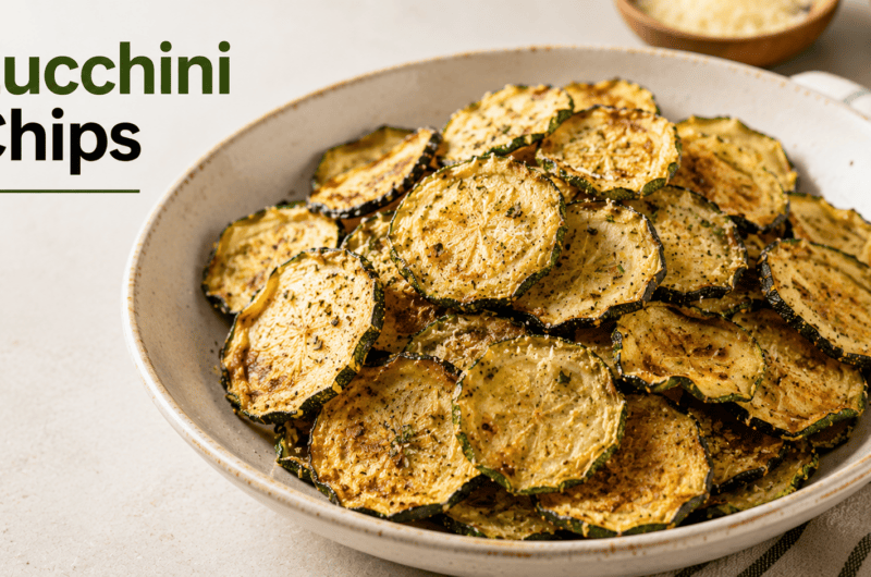 Air-Fryer Zucchini Chips