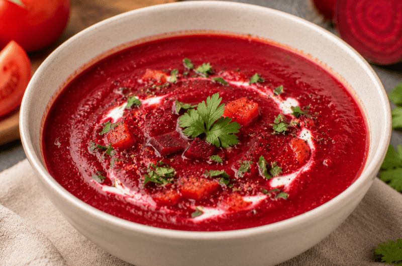 Tomato And Beet Soup