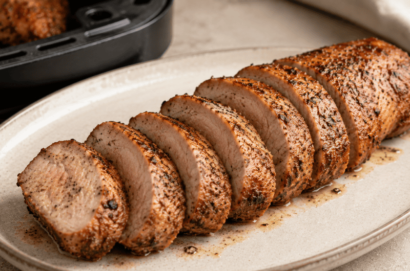 Air-Fryer Pork Tenderloin