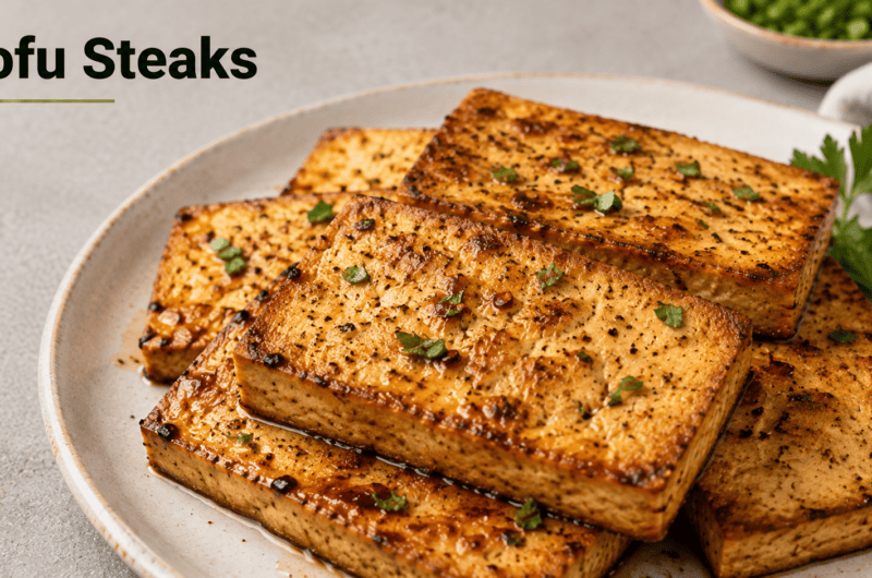 Air-Fryer Tofu Steaks