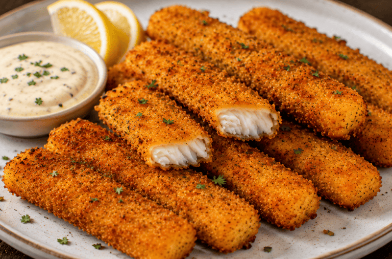 Air Fryer Fish Sticks