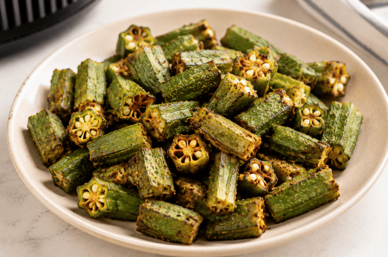 Air-Fryer Okra