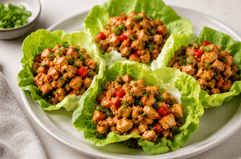 Chicken Lettuce Wraps