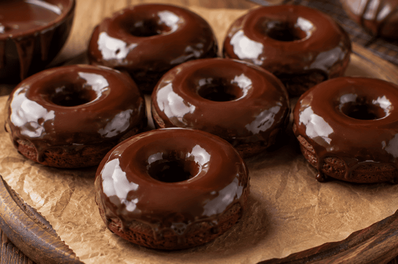 Chocolate Glazed Donuts