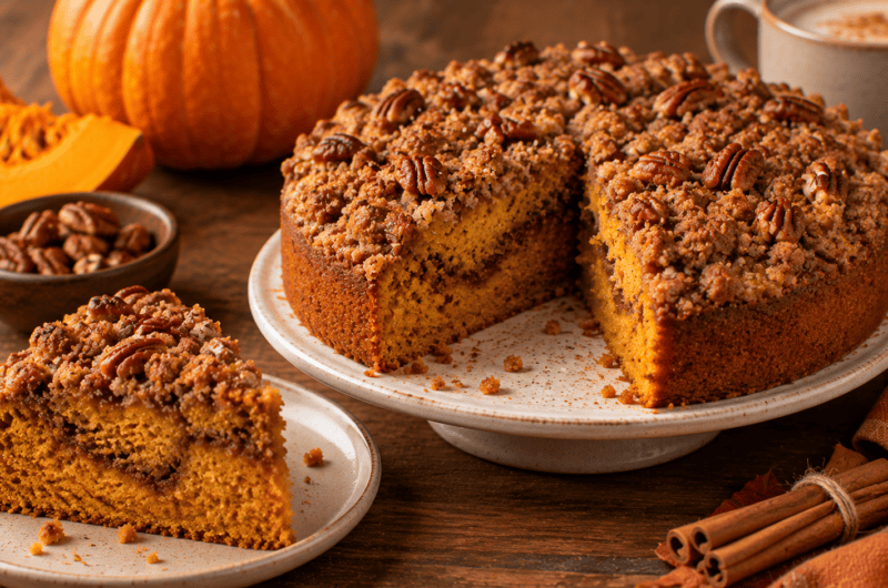 Pumpkin Coffee Cake